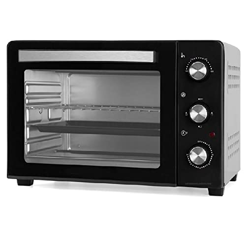 Horno De Convección 25 Litros. Potencia: 1.500 W. Selector De Temperatura De 100 - 230°C. Temporizador Hasta 60 Minutos.