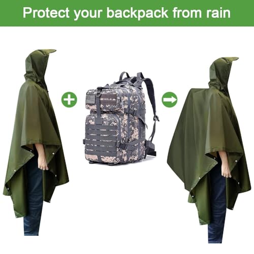 Listado de Impermeable Tipo Poncho los mejores 5. 15 Impermeable Tipo Poncho marca ANNTHOR (3)