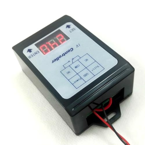 Monitor de voltaje DC 6-80V para solucionar sobrecargas usando interruptor de relé digital 3