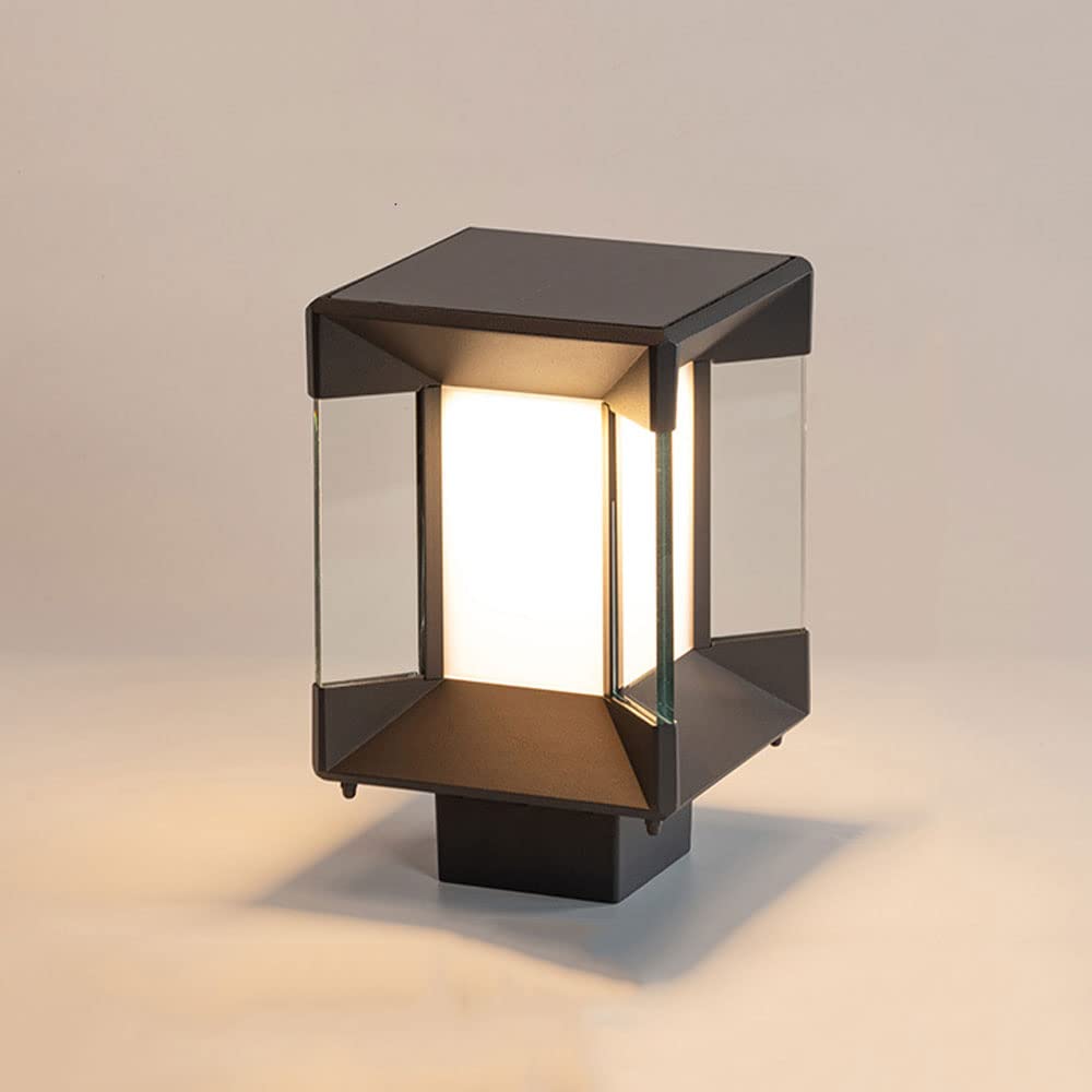 Lampe de cour carrée à LED pour illuminer vos soirées sur la terrasse