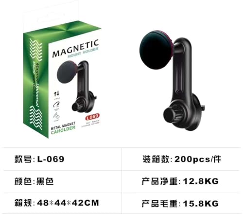 Image of Air Vent Car Phone Holder, AC Vent Clip Phone Mount, 360 Rotational /Adjustable for All Smartphones (L069)
