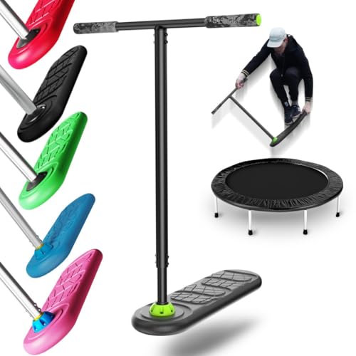 In Do The Trick – Patinete de truco para jóvenes y adultos – Trampolín Scooter ideal para ejercicios de acrobacias, profesionales y principiantes – Interior y exterior Freestyle