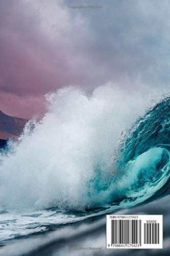 Notebook: Wave on the sea notebook journal and daily writing -120 Pages - (6 x 9 inches) - Image 2
