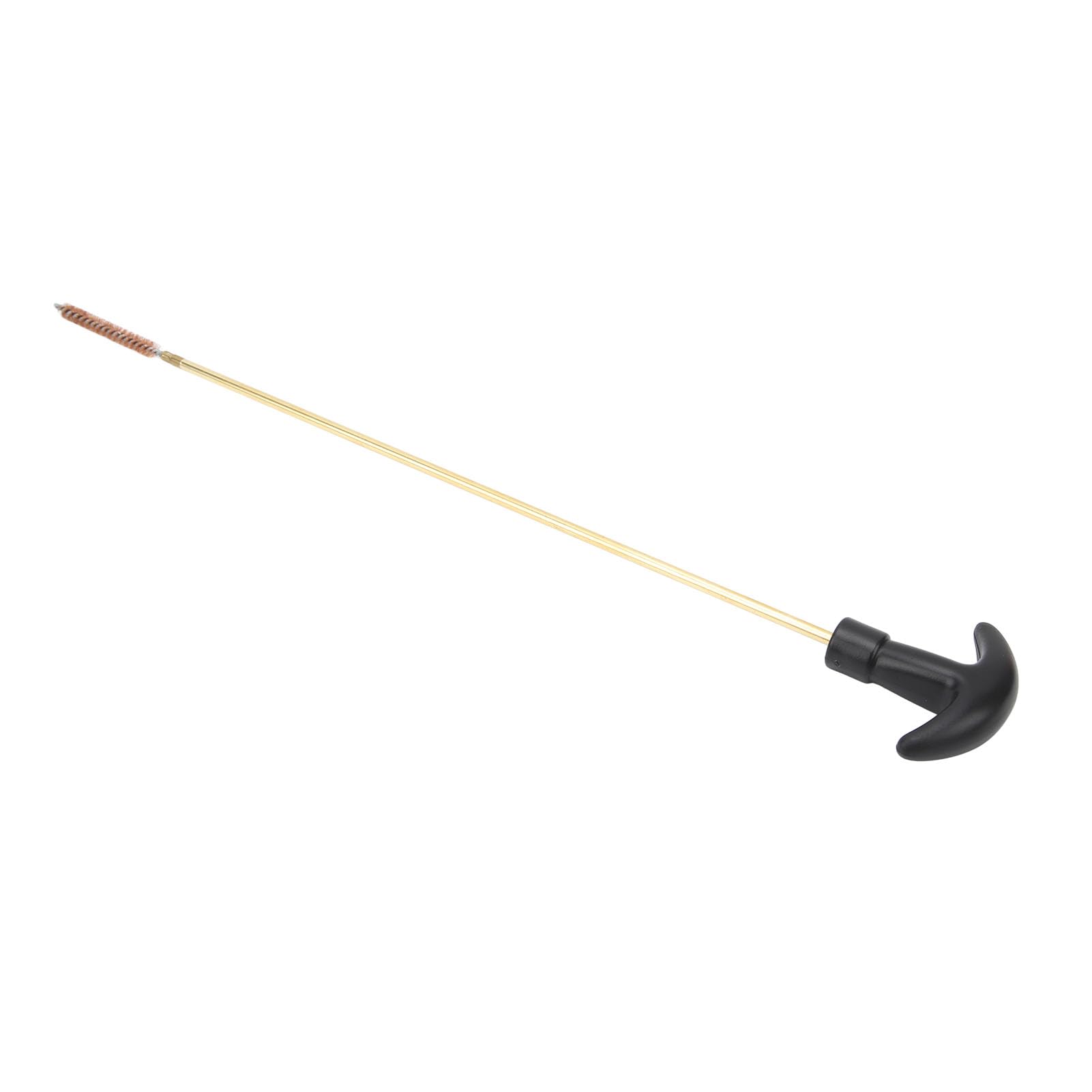 Varilla de Limpieza de Pistola, Kit de Varilla de Limpieza de Barril Limpiador de Tubos de 4,5 Mm y 5,5 Mm Mango Desmontable de Cobre Cepillo de Varilla de Limpieza de Tiro para
