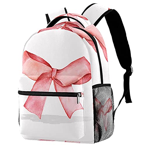 Sac à dos de voyage enfant avec ruban de Pâques rouge style daypack mixte