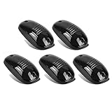 AEagle 5 Pcs Cab Roof Top Marker Lights for Dodge RAM 1500 2500 3500 4500 5500 (Smoke T10)