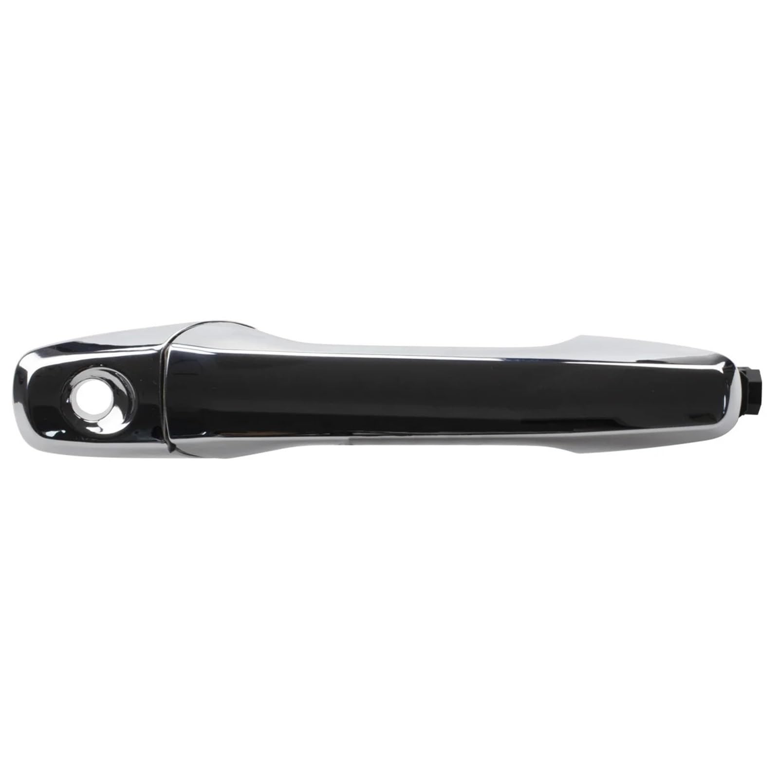 Duhnxuj With Hole Car Door Handle For Explorer For Edge 2011-2014 1Pcs Exterior Outside Door Handle Chrome Front Lh Driver Side(With Hole)