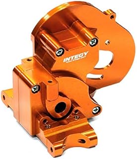 Integy RC Model T7983ORANGE Alloy Gearbox Housing for Traxxas 1/10 Stampede 2WD, Rustler 2WD & Bandit XL5