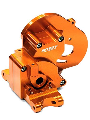 Integy Rc Model T7983Orange Alloy Gearbox Housing For Traxxas 1/10 Stampede 2Wd, Rustler 2Wd & Bandit Xl5 #TOP14