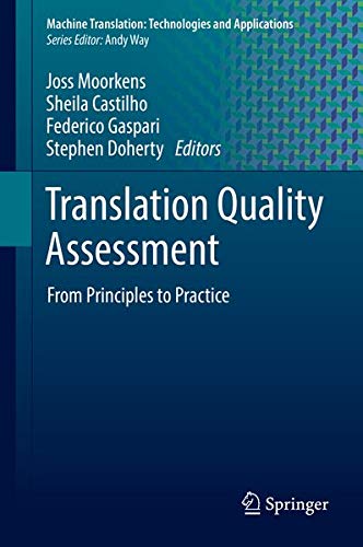 Buy Translation Quality Assessment — BookShops.in