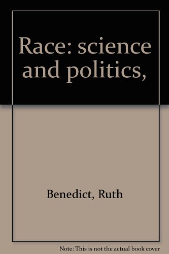 Race: science and politics, B0006AQOB8 Book Cover