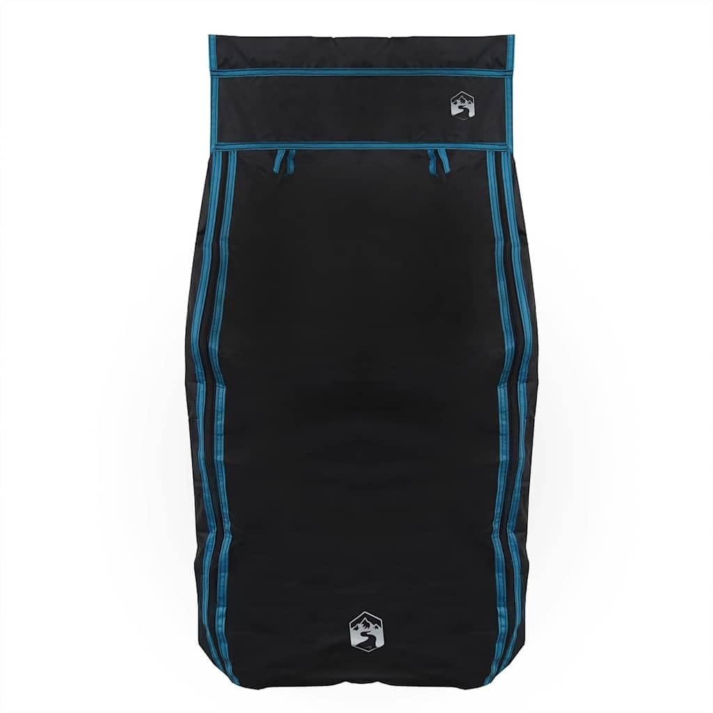 Hängender Zeltorganizer mit 10 Taschen aus Oxford-Gewebe, 40,5 x 25 x 80 cm, faltbar mit Reißverschluss, Ösen und Klettverschluss, Camping Zubehör für Outdoor, Wandern, Trekking, Festival