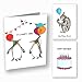 Assorted Animal Happy Birthday Cards: 36 Pack - 4 x 6 Blank Inside Bulk Box Set with Envelopes - Watercolor Adult Kids Bday Greeting Card for Every & All Occasion: Boxed Assortment of Cute White Notes