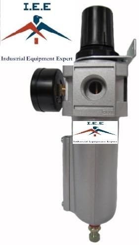 Miniatura 3 de Compresor combinado de regulador de presión de aire y filtro 34" y calibre libre