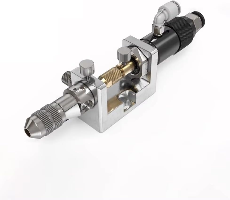 Precision Dispensing Valve for UV Adhesive/Ink Non-Drip Blue Glue Gun, Miniature Dotting Valve QLH-23D