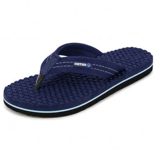 Image of ORTHO JOY House Slipper for Women's Care | Orthopaedic | Diabetic | Acupressure | Comfortable | MCR | Flip Flop Ladies and Girl's Home for Daily Use