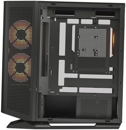 COUGAR OYUN | OYUN PC KUTUSU | FV270RGB - Renk Siyah - Mini-ITX/Micro-ATX/ATX/CEB/E-ATX anakartlar için, boyut 26,8 x 53 x 51,2 cm - Görsel 3