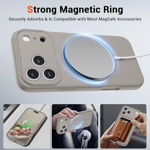 SUPFINE Silicone & Magnetic for iPhone 17 Pro Max Case - image 5