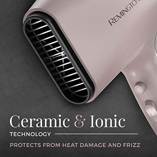 Remington Pro Wet2style Hair Dryer, With Ionic & Ceramic Drying Technology, Mauve, 1875 Watts of Drying Power by Remington - Image 4