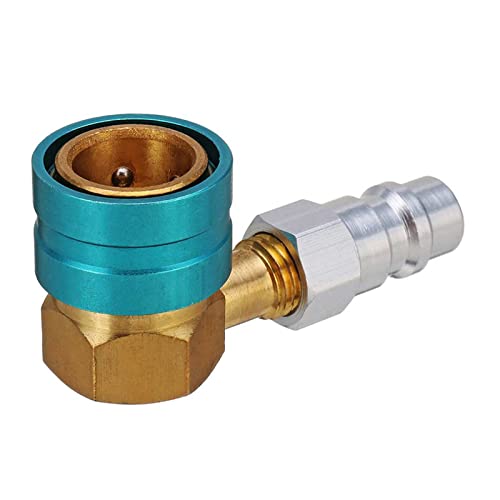DAGIJIRD Metal R1234YF Quick Couple to R134a Low Side Fitting Connector Adapter