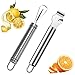 Rallador De Limón Raspador ,Limones Manual Rallador ,Frutas Pelador ,Cocina Para Pelar Frutas,Limón Naranja ,Frutas pelador Herramienta de pelar Profesional para Cocina,Utensilio para Cocktail