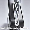 Ontel EverBlade Self Sharpening Professional Chef Knife, Deluxe Edition with Non-Stick Surface, German Steel Kitchen Knife in Knife Block with Convex Edge for Easy Slicing, Versatile & Durable #2