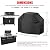 Grill Cover, 72 inch Heavy Duty BBQ Gas Grill Cover for Outdoor Grill, Waterproof, Weather Resistant, Anti-UV, Rip-Proof, Fade Resistant Barbecue Cover with Hook-and-Loop Straps for Most Grills
