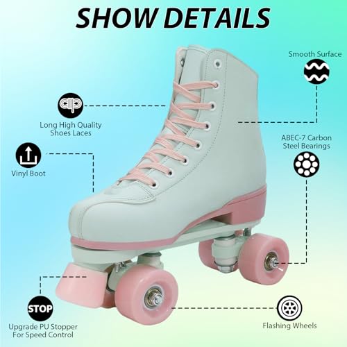 YYW Light Up Roller Skates