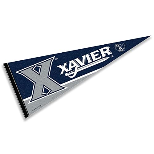 College Flags & Banners Co. Xavier Pennant Full Size Felt