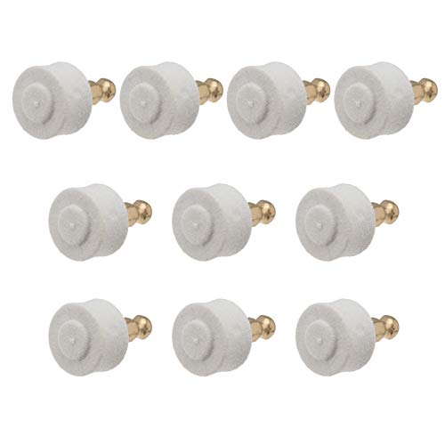 POPETPOP 10Pcs Dog Pet Prego Moedor Moedor Prego Elétrica Cabeça de Substituição Dicas Garra Pet Pre