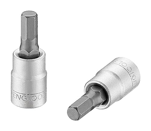 Image of Teng Tools 5MM 1/4 Inch Drive Metric Hex Chrome Vanadium Socket - M141505-C