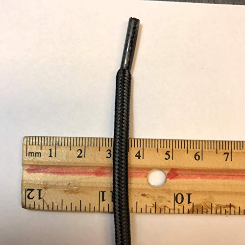 Image of 3 Pairs Heavy Duty Round Boot Laces Shoelaces for Hiking Walking Construction Safety Work Boots Shoes