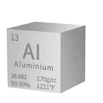 PFCKE Aluminium Cube Metal Density Cubes Pure Metal High Density ...