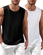 Fabric: 95% polyester, 5% spandex. This men's vests is made from a breathable fabric, featuring a soft, lightweight texture with moisture-wicking and quick-drying capabilities, perfect for hot weather or high-intensity activities Design: The men's ta...