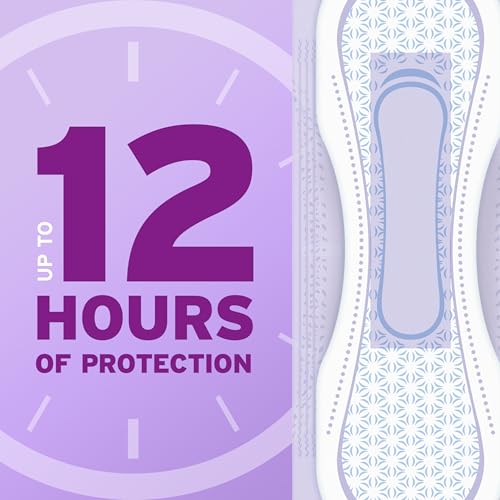 Image of Poise Incontinence & Postpartum Pads for Bladder Leaks, 7 Drop Ultra Absorbency, Long Length, 39 Count, Packaging May Vary (Pack of 2)