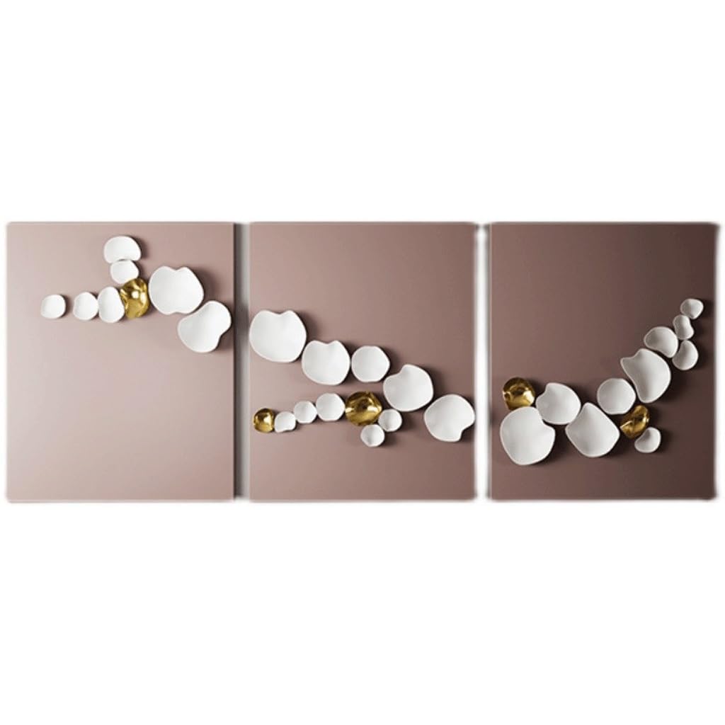 SDDFFW Background Three-dimensional Decorative Pendant Model Room Metal Wall Hanging Wall Decoration