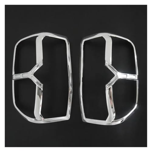 Protector de luz trasera cromado para Ford Ranger 2024-2026 XL XLS doble cabina