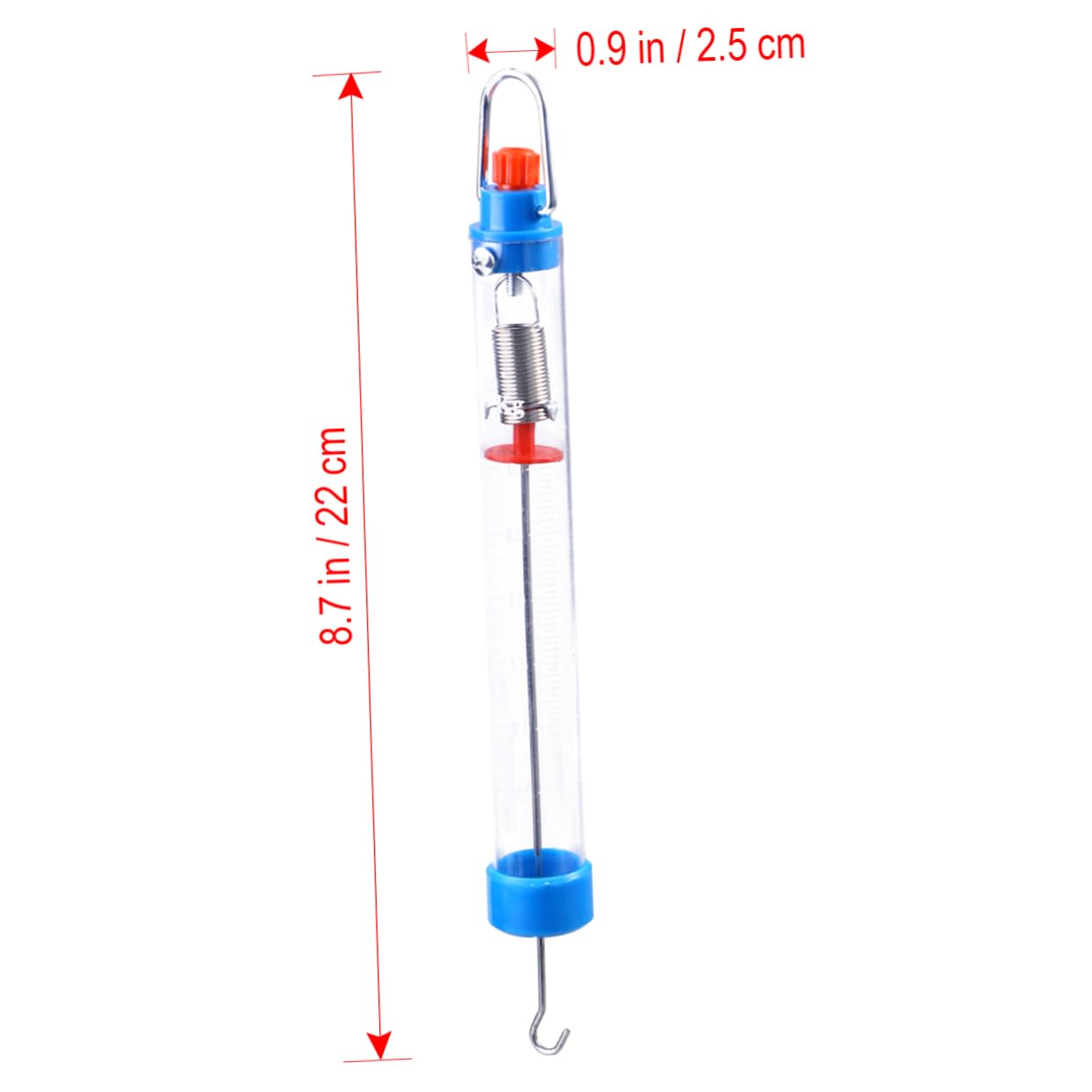 CIYODO Spring Scale 25n/2500g Mechanical Weighing Scale for Force Mass Measurement Classroom Use