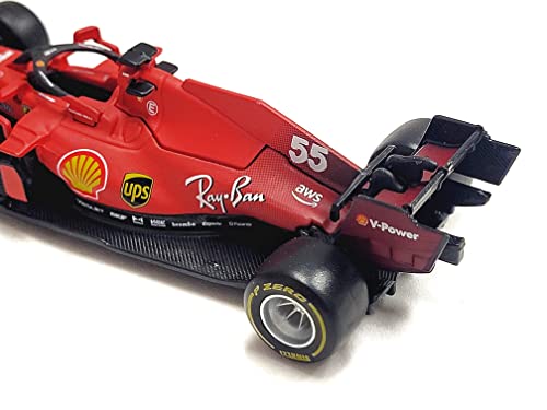 Miniatura F1 Carlos Sainz #55 Ferrari Racing Sf21 2021 1:43