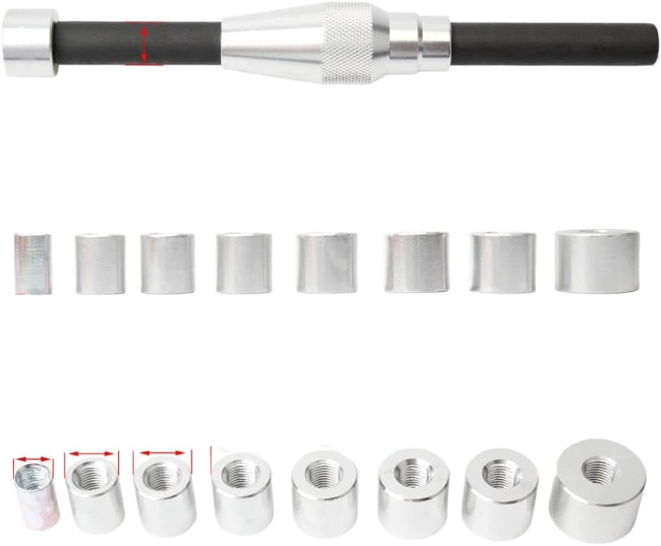LINGYUE 10 PCS Clutch Aligning Tool Kit Universal 11 to 25mm Automotive Clutch Hole Corrector Practical Clutch Alignment Aligner