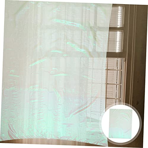 Rideau décoratif dentelle organza dégradé tissu mariage