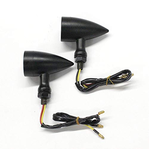 image for Rich Choices 2pcs Black 15 LED Motorcycle Stop Brake Running Turn Sign