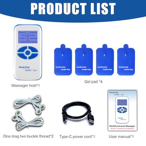 Image of Period Simulator Machine for Men,Period Pain Simulator for Men,8 Modes Period Cramp Simulator,with 10 Replacement Pads,for Muscle /Back /Shoulder /Neck /Leg /Calf Pain Relief
