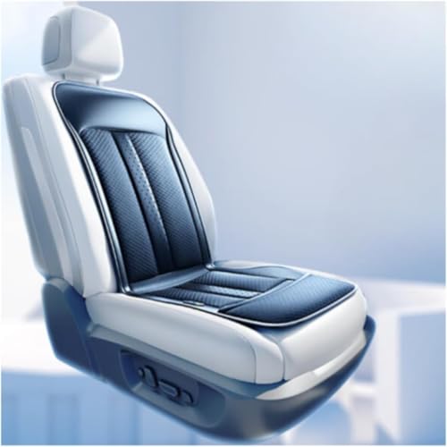 Zehaiwl 【2024革新モデル 半導体自動車冷却シート】車 クールカーシート クールシート カーシート 車用 座布団 送風 クーラー 3段階調整 車載用の通気性があり USB+Type-C急速充電ポート搭載 12V対応 デュアルターボ冷却 本革素材