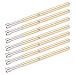 Aramox Spring Test Pin, Brass Pogo Pins, Durable Electronic Testing Probes, 100pcs for PCB Testing and Industrial Applications