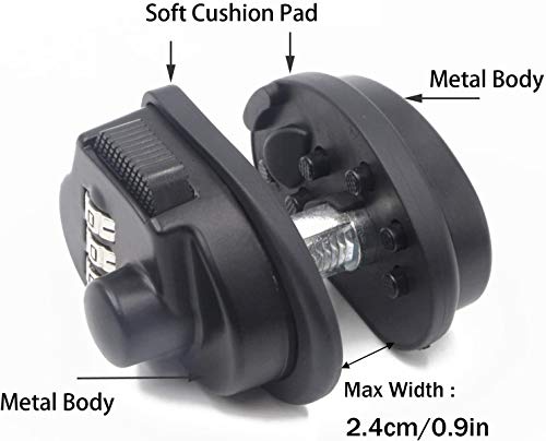 Riorand Trigger Lock 3 Digit Combination Gun Lock Gun Trigger Lock Accessories (3Pcs) #TOP3