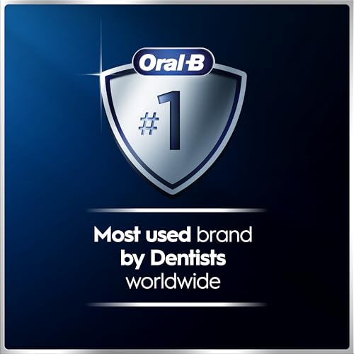 Oral-B iO9 Electric Toothbrush for Adults, Black, App Connected Handle, 7 Cleaning Modes, Includes 3 Brush Heads, Charging Travel Case and Head Holder, Long-Lasting Battery for Home Travel, 2 Pin Plug