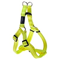 Rogz Classic Step In Quick Fit Dog Harness Yellow Extra Large