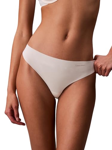 Image of Calvin Klein Women's Invisibles Seamless Thong Panties (5 Pack)