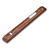 Fullmosa 4 Colors for Apple Pencil Holder, Genuine Litchi Texture Leather Apple Pencil Sleeve with USB Pocket Handmade Compatible with iPad Pro 9.7& iPad Pro 10.5